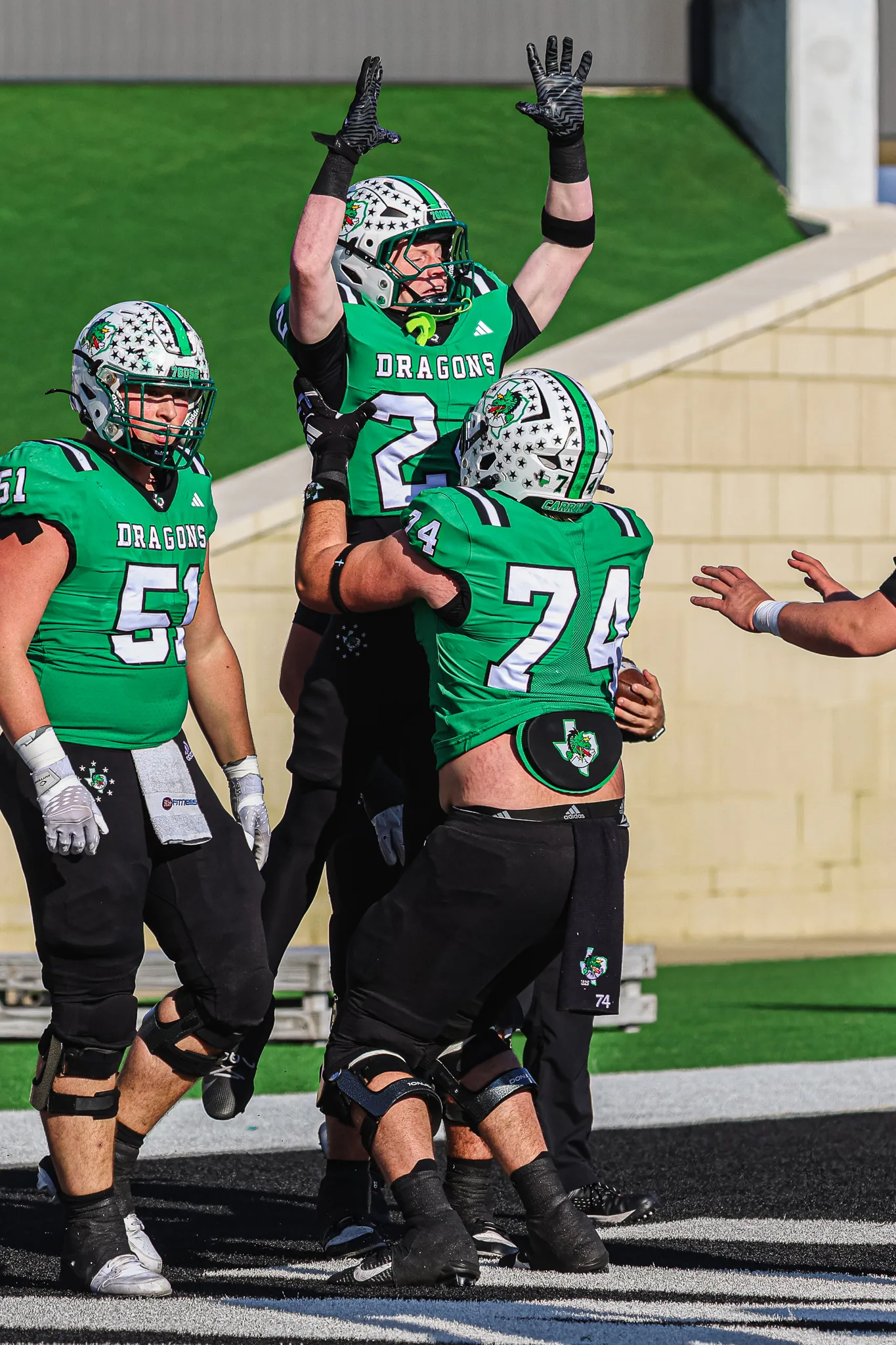 Varsity Football vs Denton Guyer — photo 4